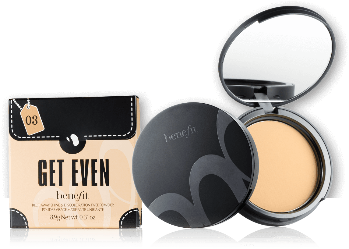 Benefit Get Even Pressed Powder (1220x1380), Png Download