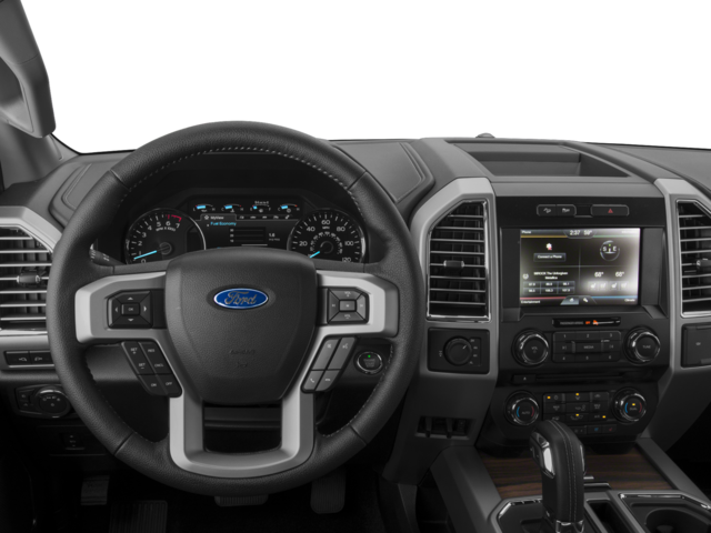 2017 Ford F-150 Lariat 4wd Supercrew - Ford F150 Lariat Black (640x480), Png Download