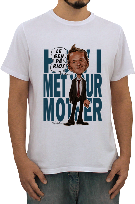 Camiseta Barney Stinson De Wanderline Freitasna - Death Grips Camiseta (800x800), Png Download
