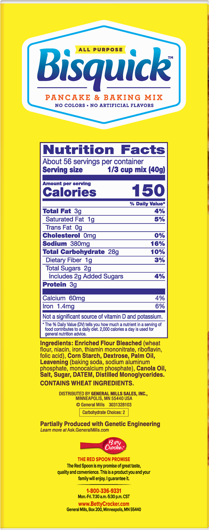 Bisquick All Purpose Mix 80 Ounce (1800x1800), Png Download