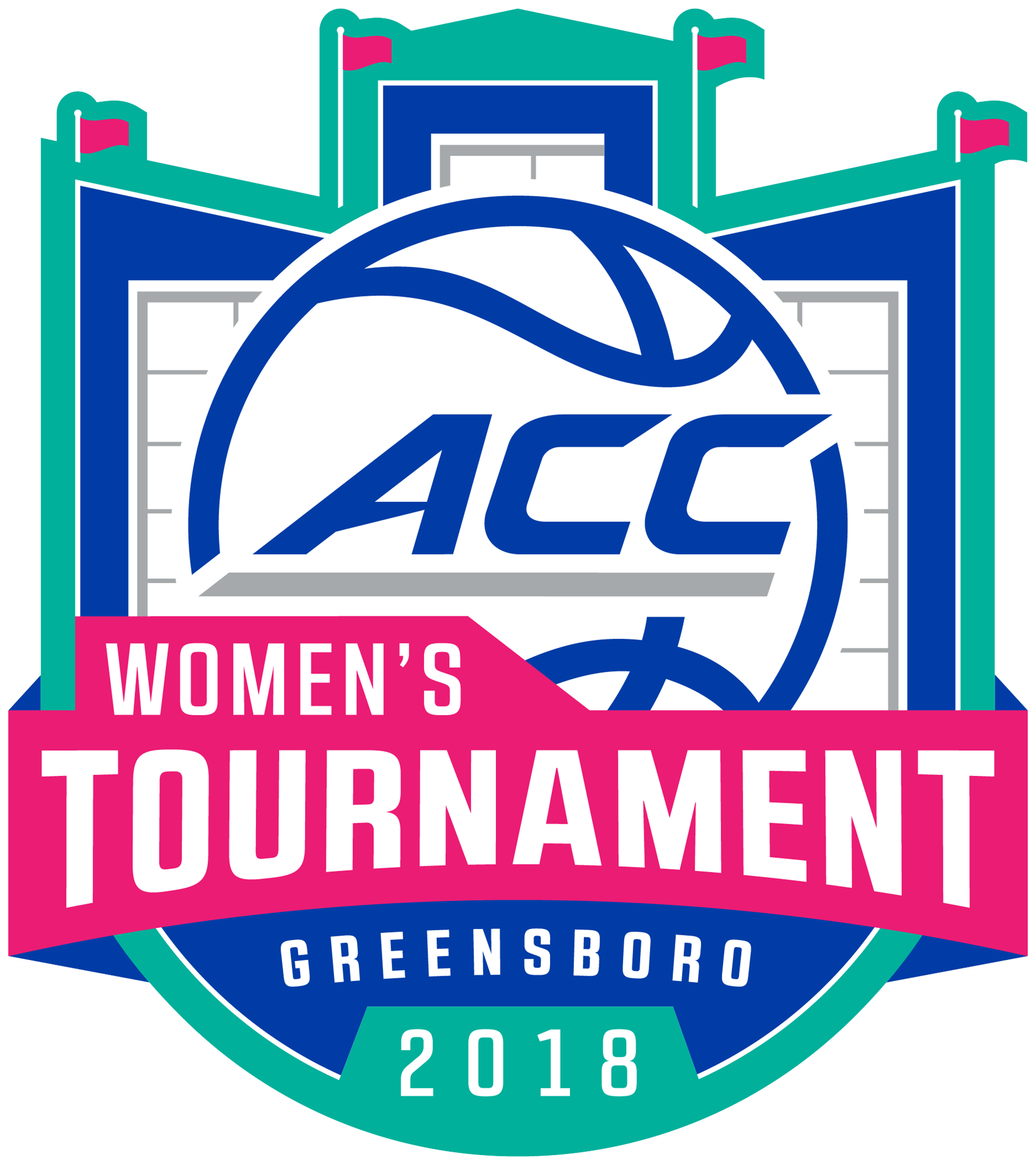 Love Greensboro, Visit This February And March - Acc Women's Basketball Tournament 2018 (1778x2000), Png Download