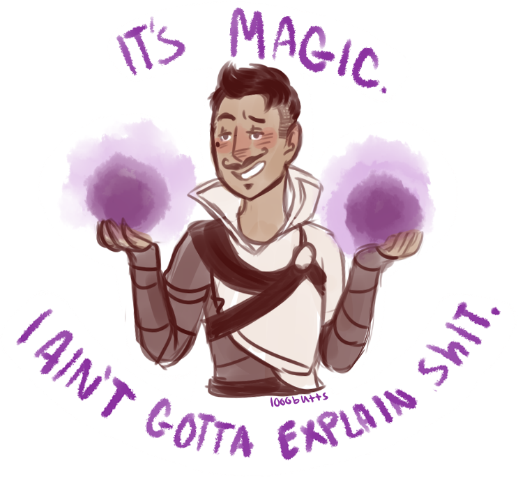 Dorian Its Magic Meme - Dragon Age Dorian Funny (743x684), Png Download
