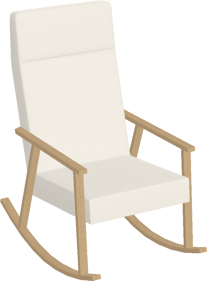 Rocking Chair (1000x1000), Png Download