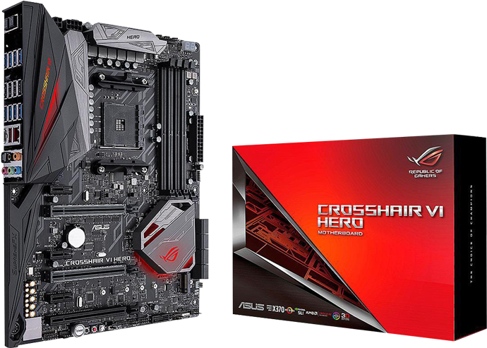 Sale Asus Rog Crossahair Vi Hero - X370 Asus Crosshair (750x750), Png Download