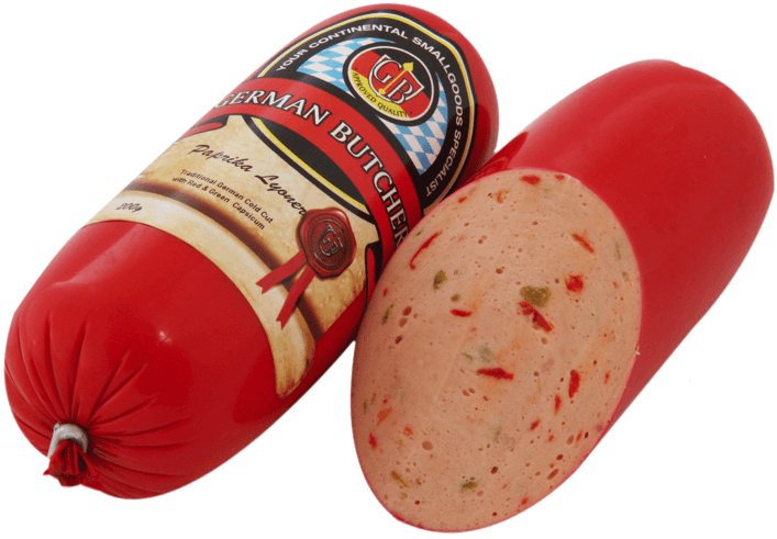 Paprika Lyoner Product Image - Cervelat (750x500), Png Download