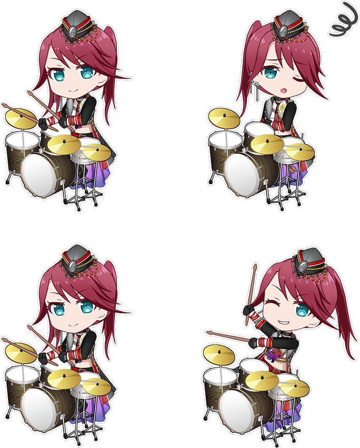 Our Sunset Chibi - Sunset (709x881), Png Download