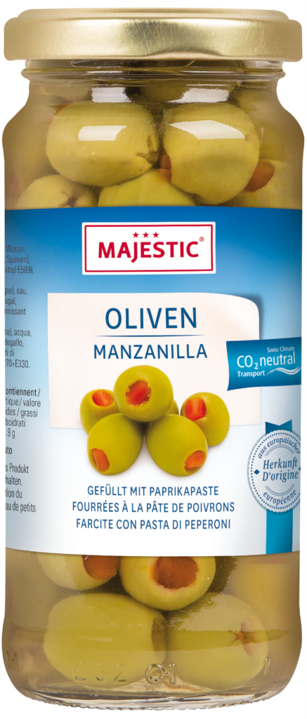 Majestic Oliven Grün Paprika - Natural Foods (437x1024), Png Download