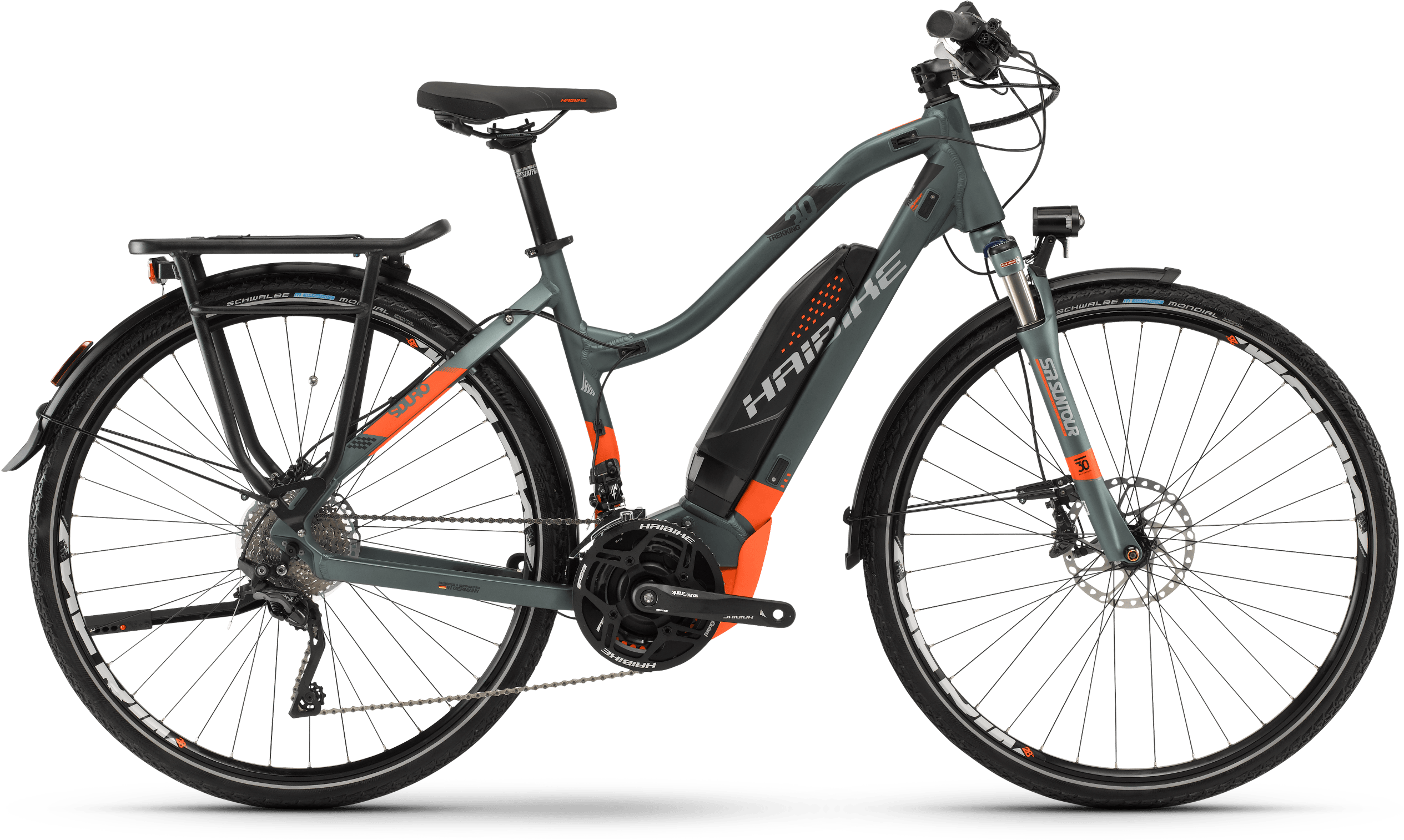 Sduro Trekking - Haibike Sduro Trekking 4.0 2017 (3000x2000), Png Download