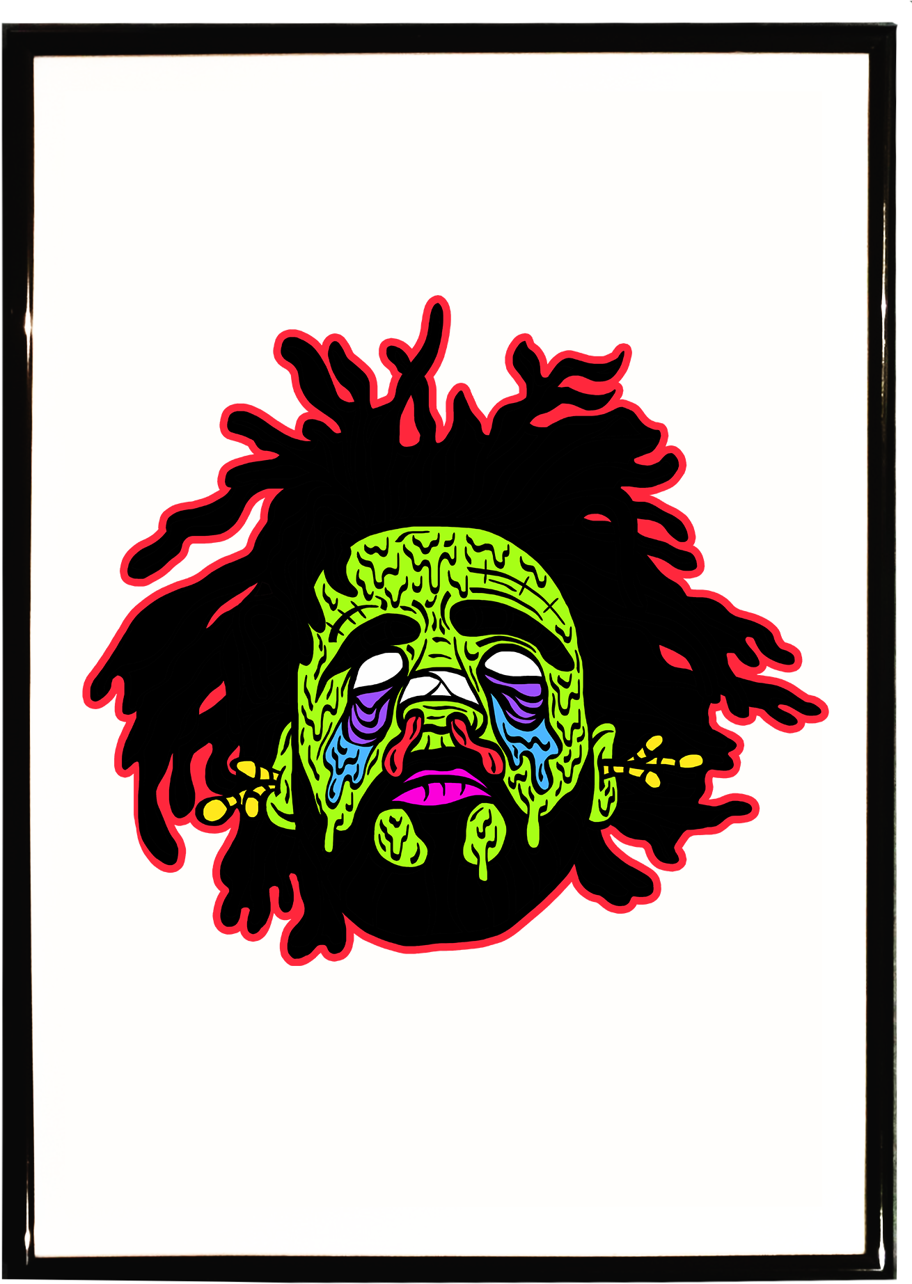 Zombie J - J. Cole (2000x2000), Png Download