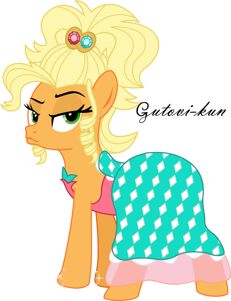 Applejack, Applejewel, Artist - Applejack Naughty (1024x1280), Png Download