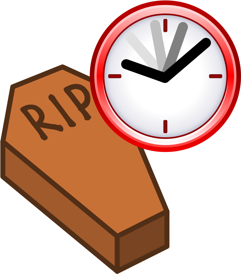 File - Recent Death - Svg - American Football Clock (1024x1024), Png Download