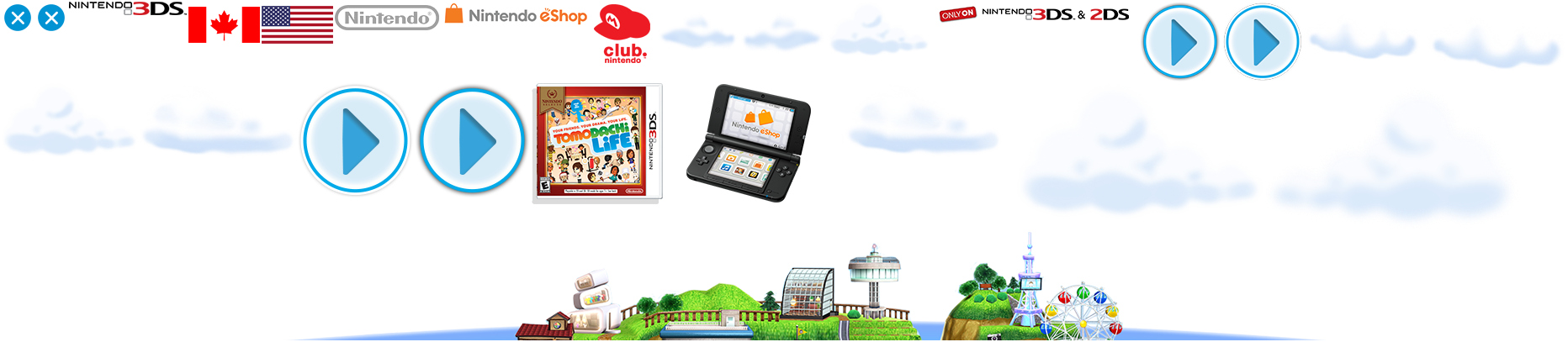 The Image Above, Coming From The Tomodachi Life Website's - Tomodachi Life (nintendo Selects) (1864x407), Png Download