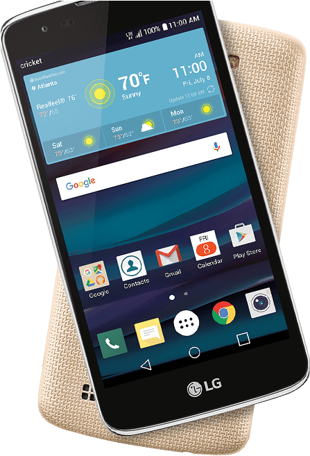 Cricket Wireless Phones - Olixar Lg Escape 3 Screen Protector 2-in-1 Pack (446x796), Png Download
