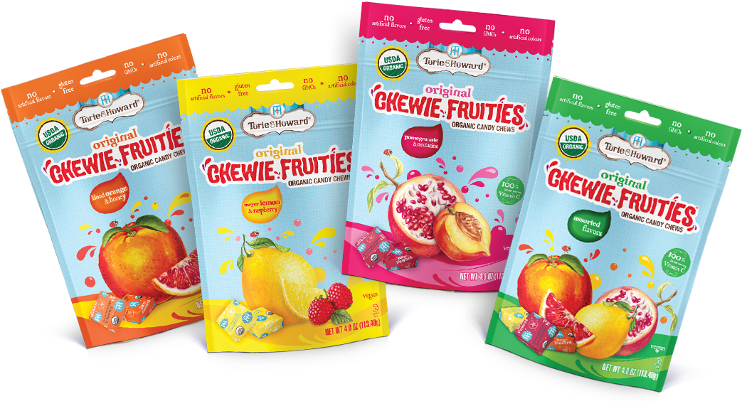 Chewie Fruities Pouch - Torie & Howard Llc (1070x600), Png Download