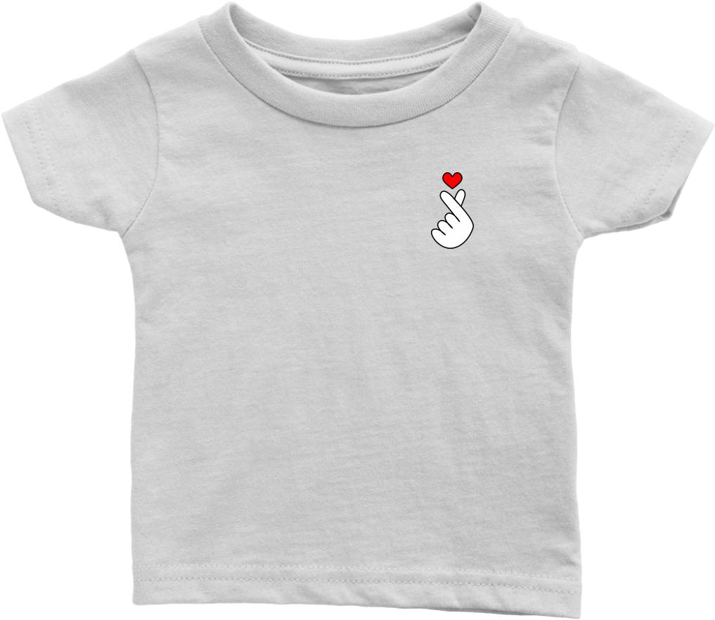 Kids Finger Heart Tee - Things I Love About Aunt (1024x1024), Png Download