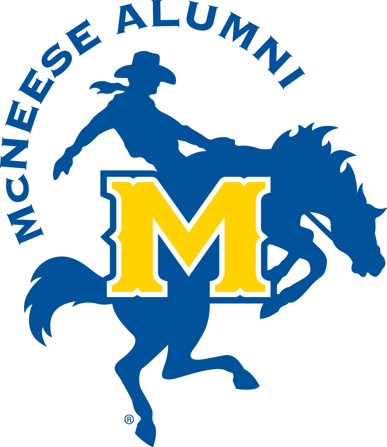 Home - Stockdale Mcneese State University Decal (blue Bright, (1281x1479), Png Download