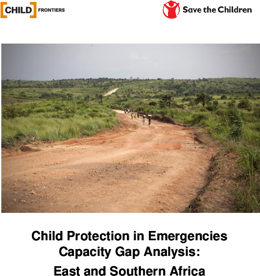 Child Protection In Emergencies Capacity Gap Analysis - Dirt Road (612x792), Png Download