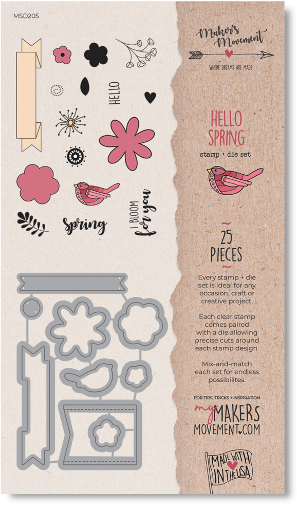 Maker's Movement Stamp & Die Set - Die (1000x1000), Png Download