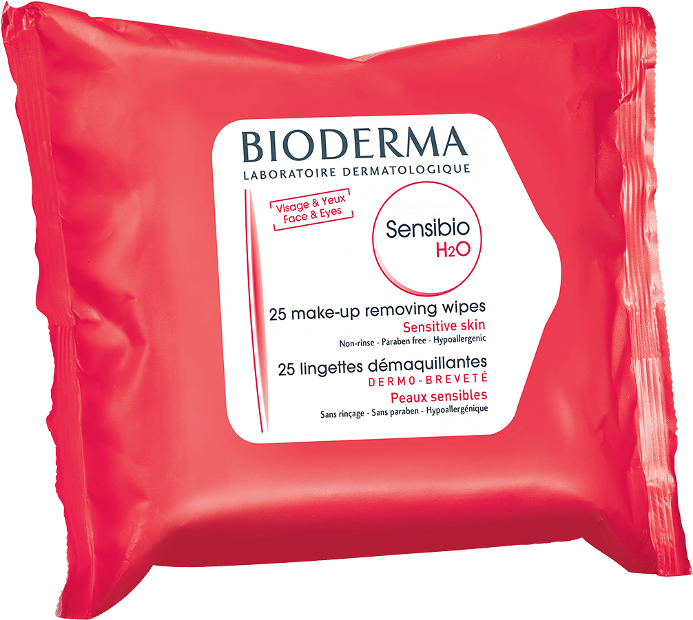 Sensibio H2o Wipes - Bioderma Sebium Wipes (1500x1500), Png Download