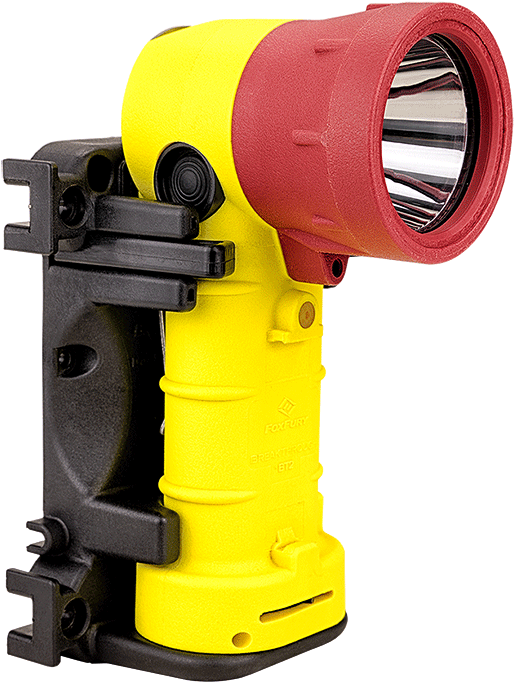 Breakthrough® Bt2 Black Or Yellow Hybrid Right Angle - Foxfury Breakthrough Hybrid Right-angle Rechargeable (800x800), Png Download