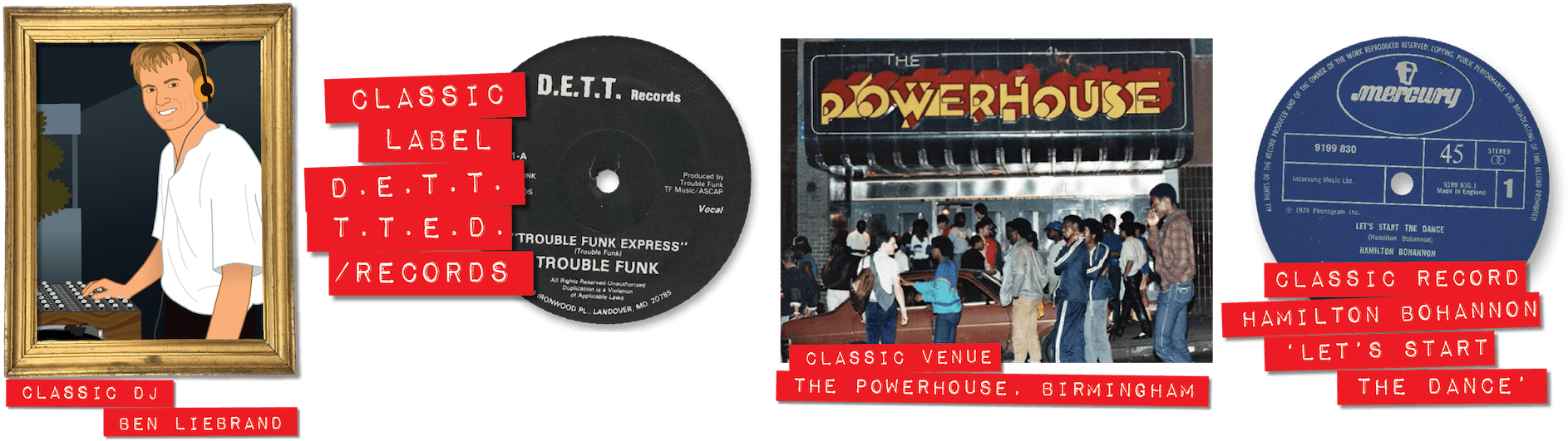 Greg Wilson's Discotheque Archives - Bohannon Let's Start The Dance (2000x567), Png Download