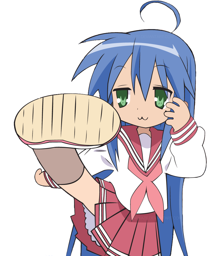 View Samegoogleiqdbsaucenao Luckystarkonata04 , - Lucky Star Konata (1000x1200), Png Download