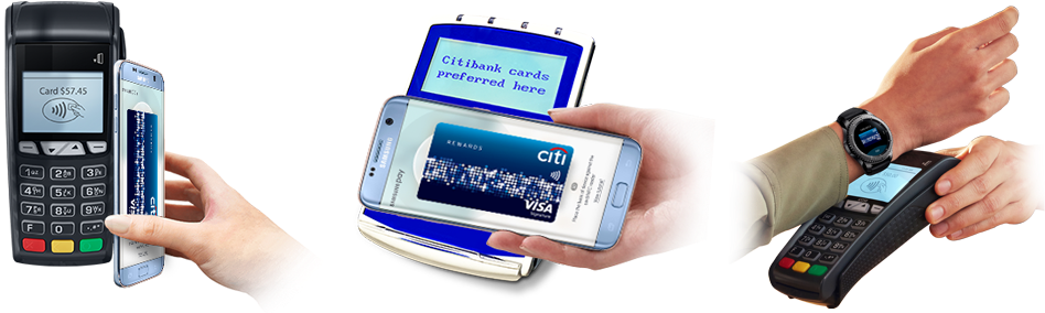 Citi Cards On Samsung Pay (984x341), Png Download
