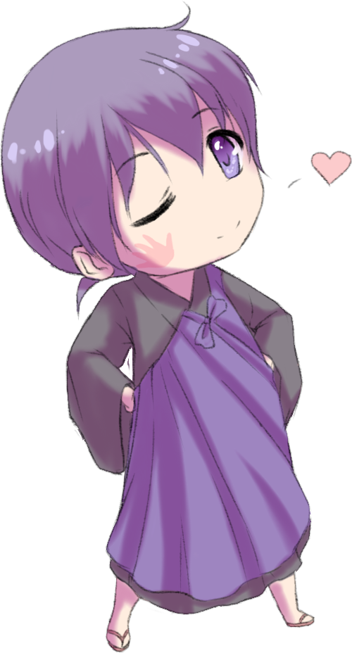Miroku Chibi - Inuyasha Miroku Chibi (500x928), Png Download