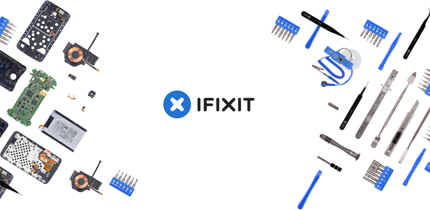 Ifixit Launches Andro - Ifixit - Tool Set - 70 Pieces - In Tool Roll (1440x703), Png Download