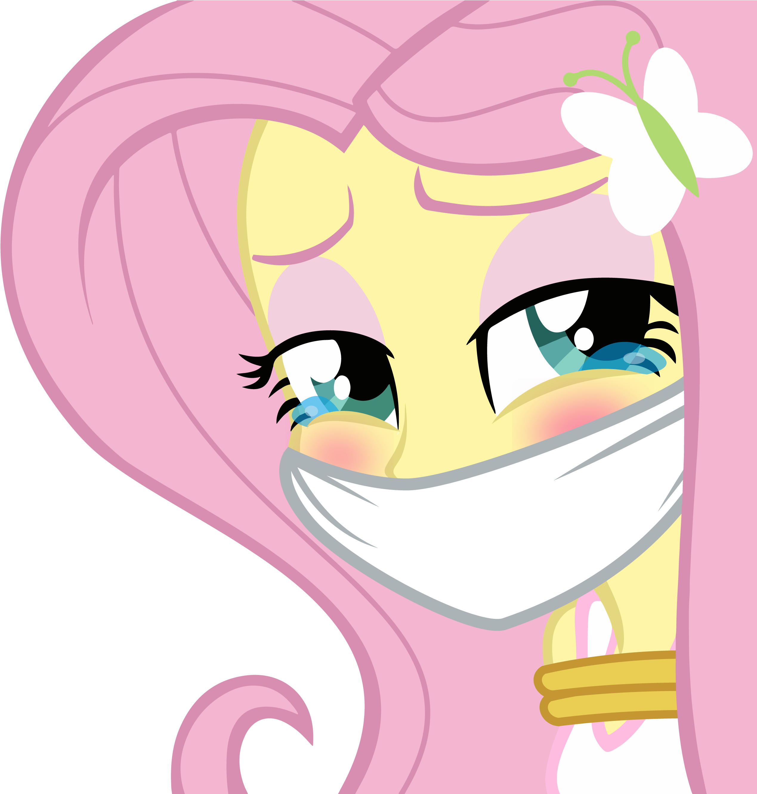 Euphoriapony, Bedroom Eyes, Blushing, Bondage, Bound, - My Little Pony Equestria Girls Kidnapped (2560x2662), Png Download