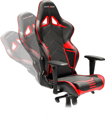 La Chaise - Dxracer Racing Series Oh/rv131/nr Newedge Edition Racing (650x550), Png Download