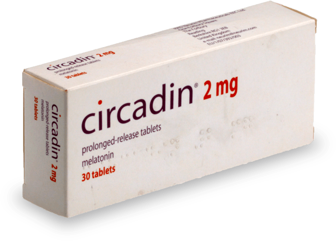 Circadin Sans Ordonnance Face - Traitement De L Insomnie (740x740), Png Download