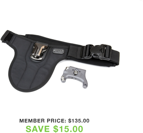 Spiderpro Single Camera System - Spider Holster Spiderpro Single Camera System V2 (600x600), Png Download