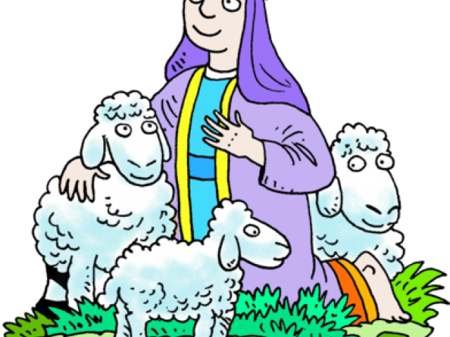 Freeuse German Free Download Clip Art Carwad Net - Cartoon Shepherd With Sheep (640x480), Png Download