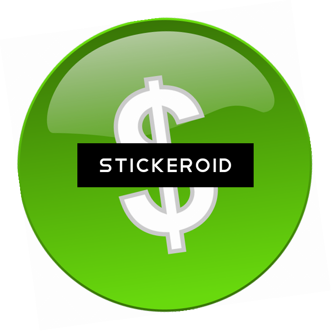 Green Dollar Symbol Hd - Emblem (676x677), Png Download