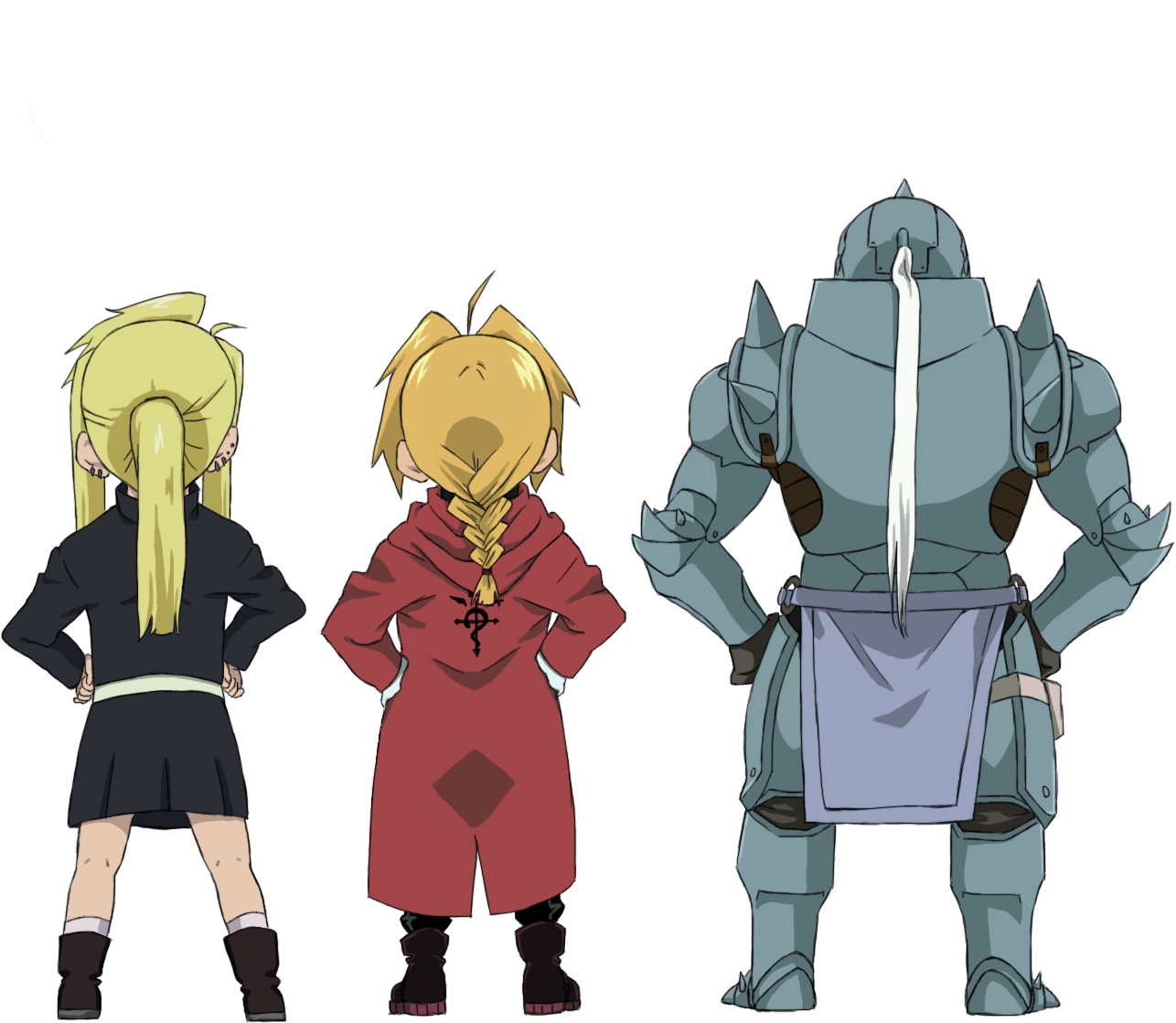 Original) Loading Alphonse Elric - Fullmetal Alchemist: Brotherhood (1407x1259), Png Download
