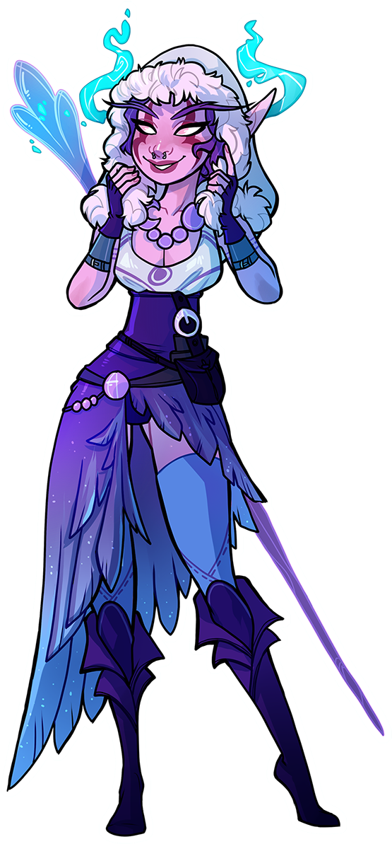 Night Elf Cheeb - Elf (673x1200), Png Download