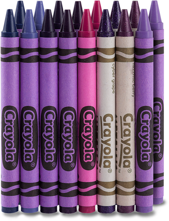 Crayola My Way - Crayon Party Favors In Princess Colors (12 Packages (879x1000), Png Download