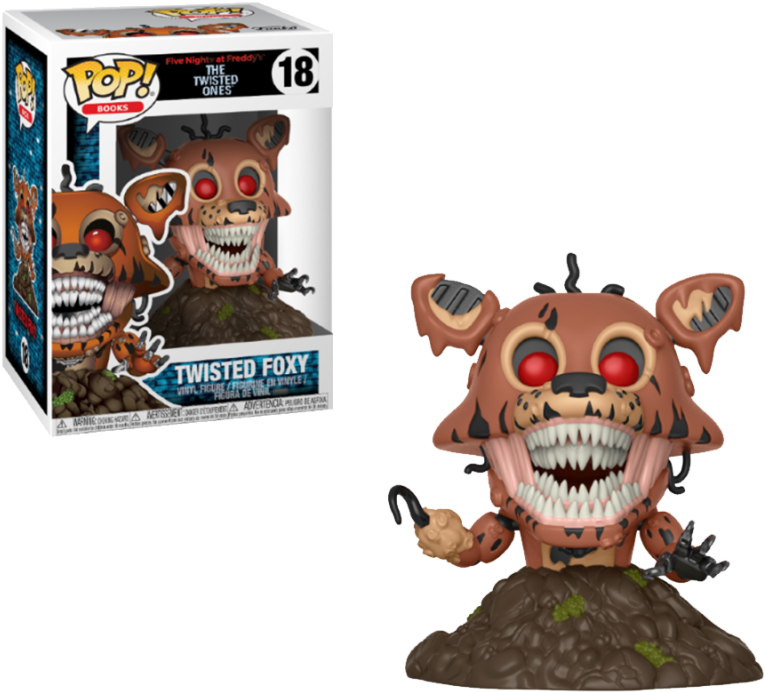 Vinyl Five Nights At Freddys - Funko Pop Fnaf Twisted Ones (800x800), Png Download
