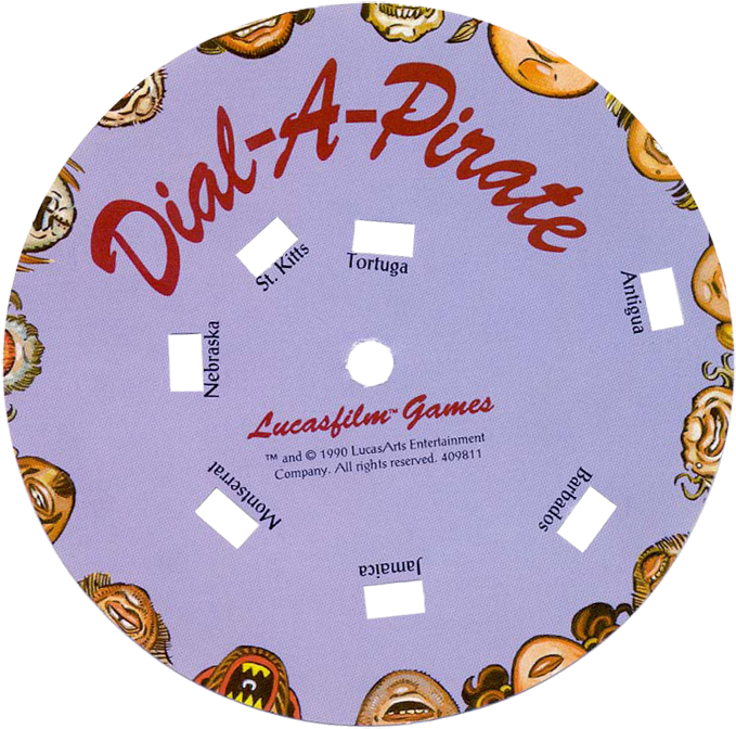 Monkey Island Dial A Pirate (960x960), Png Download