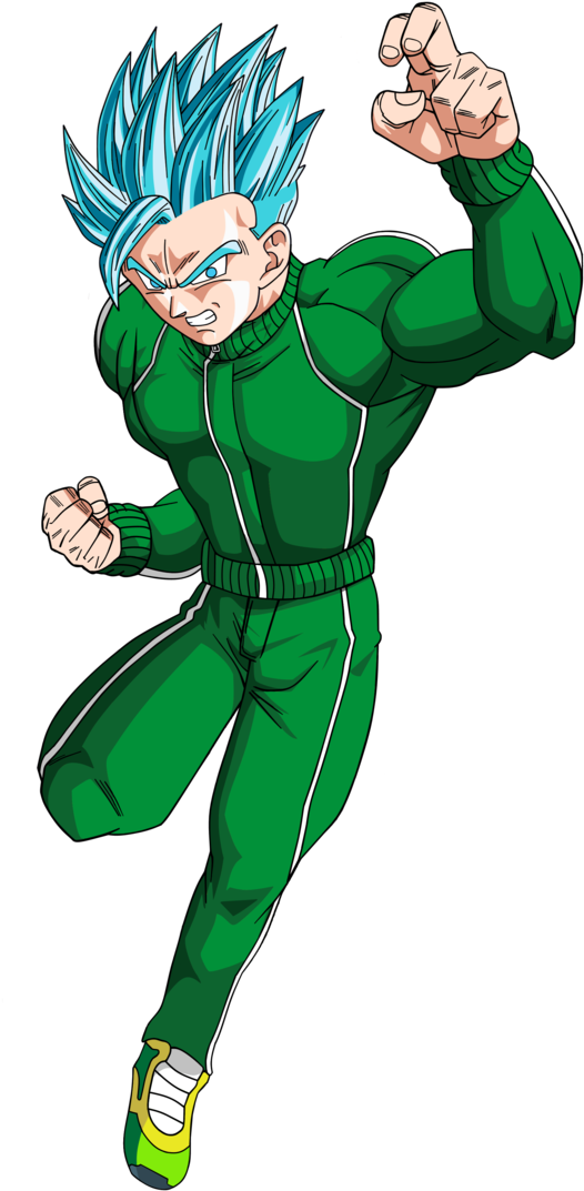 23 Sep - Gohan Super Sayajin Blue (693x1154), Png Download