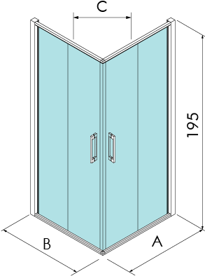 Corner Entry - Revolving Door (591x591), Png Download