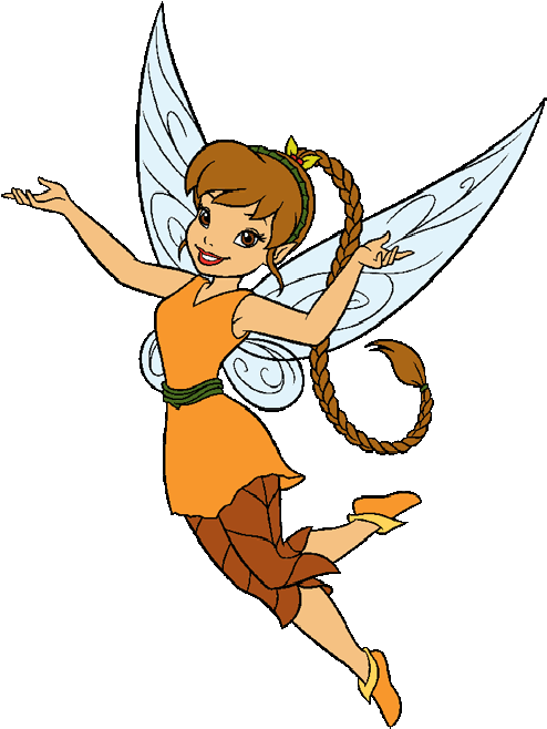Tinker Bell Silvermist Iridessa Art Silhouette - Fawn Fairy Clipart (500x666), Png Download