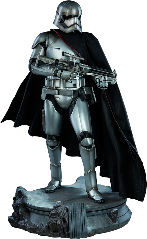 Captain Phasma Premium Format™ Figure - Star Wars Figure (480x776), Png Download