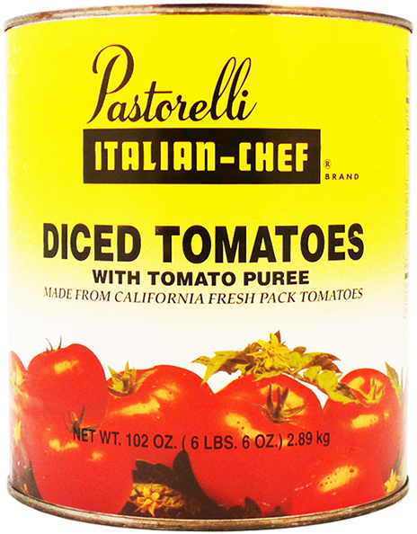 Diced Tomatoes In Puree - Tomato (600x600), Png Download