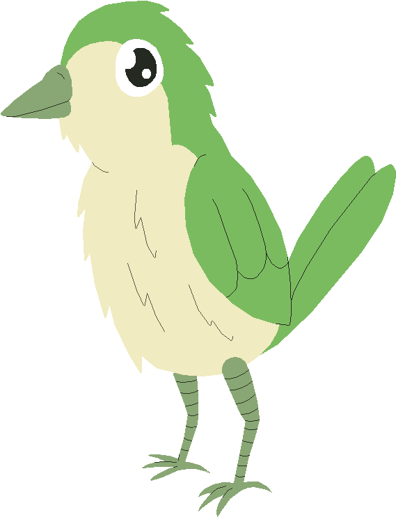 Transition Drawing Bird - Songbird (684x810), Png Download