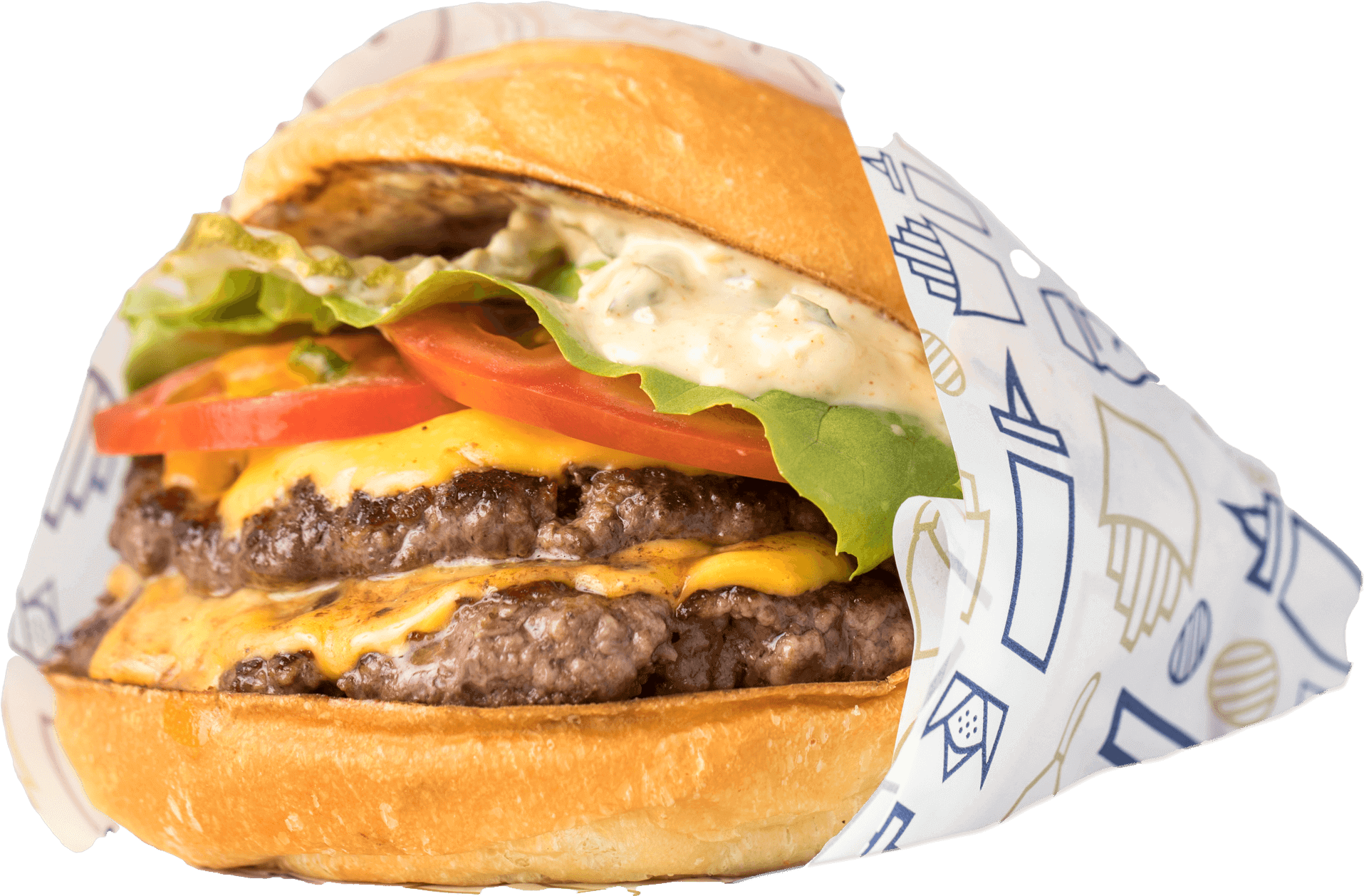 Double Stack - French Fries (1953x1322), Png Download
