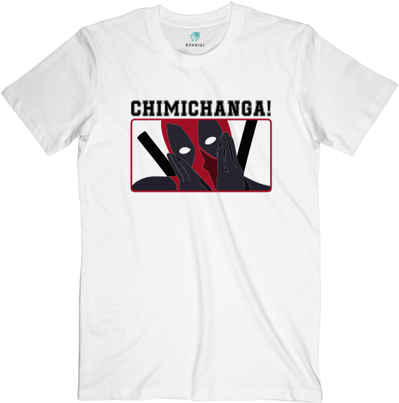 Deadpool Chimichanga Graphic Tees - Ernie Ball T Shirt (600x600), Png Download