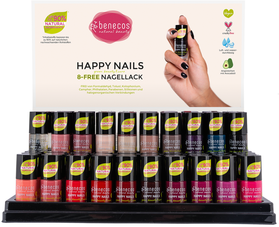 Benecos Happy Nails In Neuem Praktischen Format - Benecos Happy Nails (960x750), Png Download