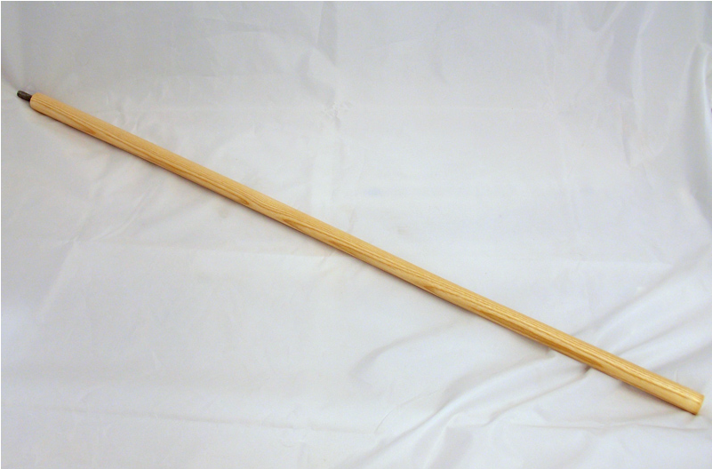 36" Ash Cane / Walking Stick With Hangar Bolt - Wood (800x800), Png Download